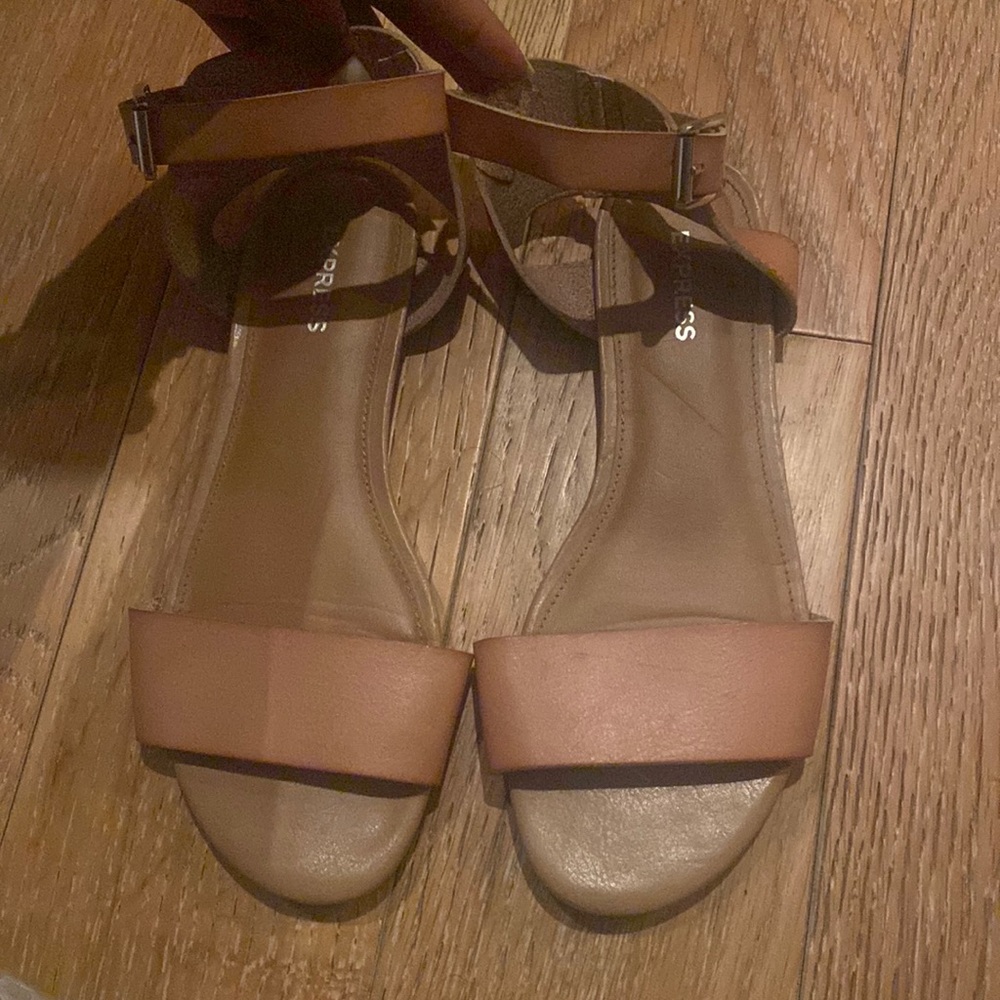 Express sandals worn! Like NEW!
